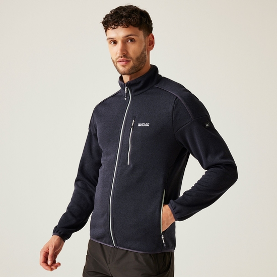 Men's Kames Full Zip Fleece | Ash Glacier