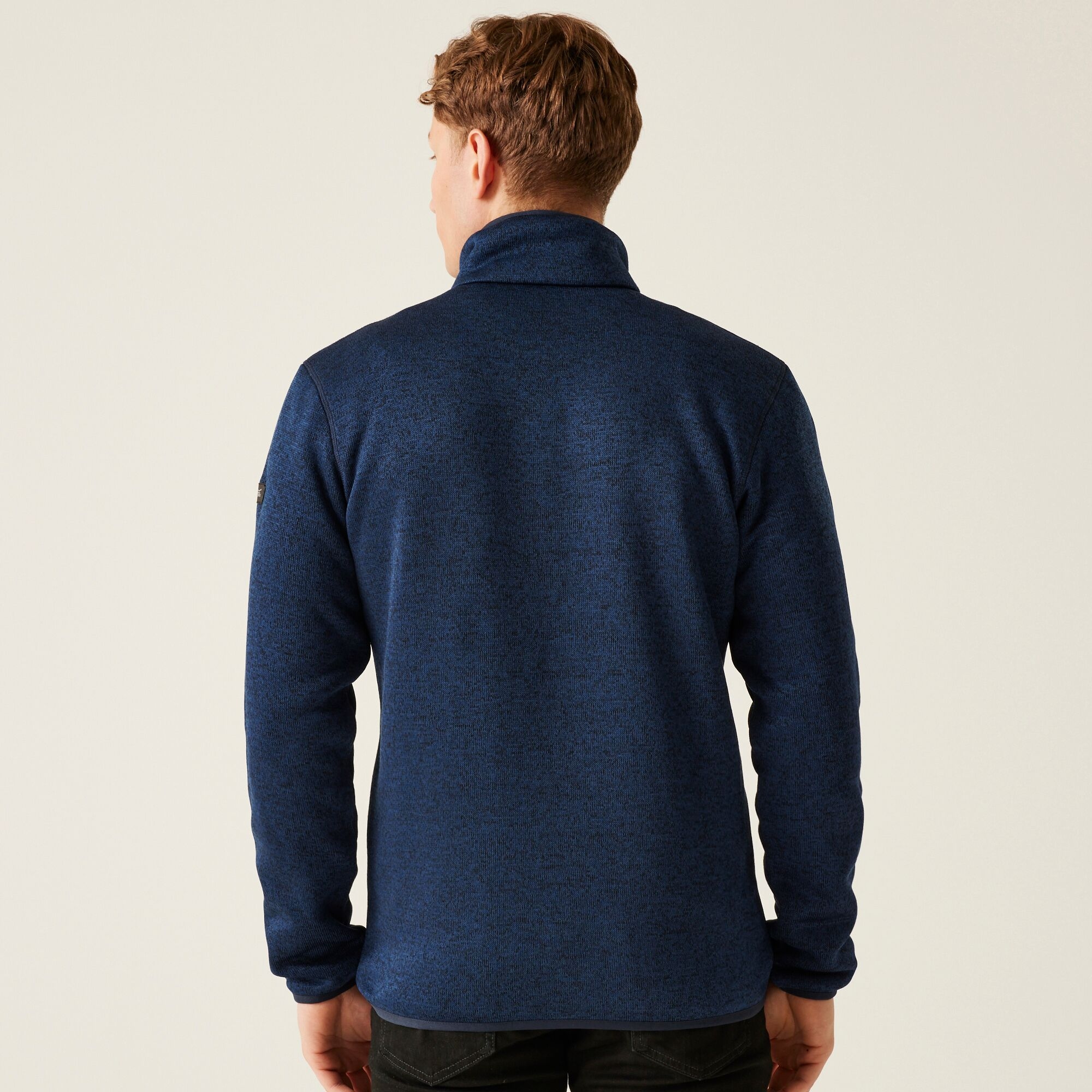 Men's Branleigh Full Zip Fleece | Navy Marl