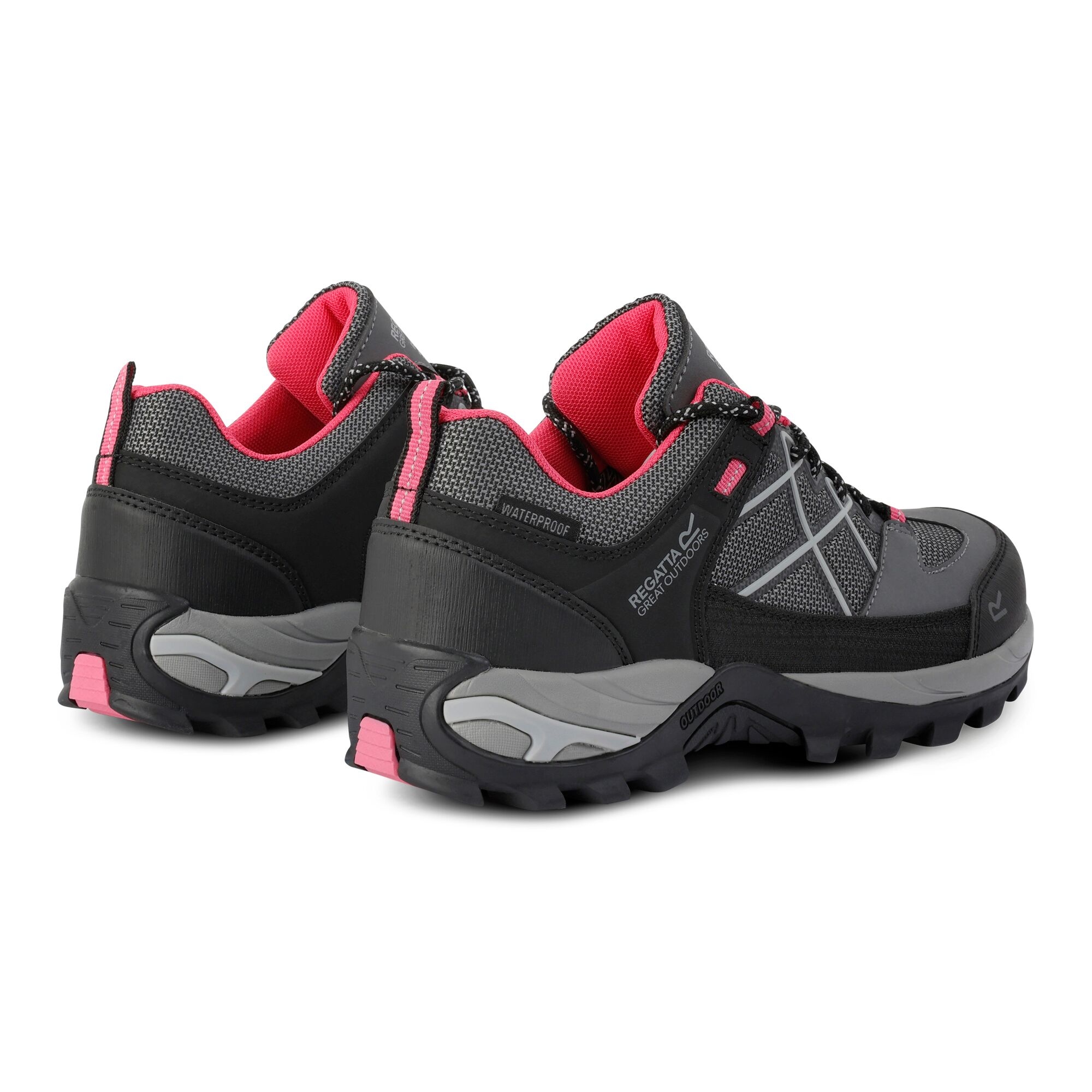 Women's Samaris III Low Walking Shoes | Dark Steel Pink Potion