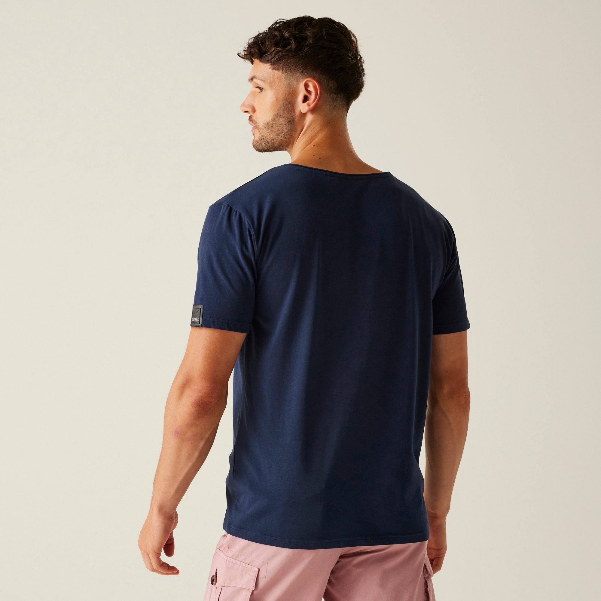 Men's Dewi Short Sleeve Shirt | Navy