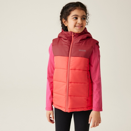 Kids' Lofthouse II Heavyweight Gilet | Mineral Red Red Sky