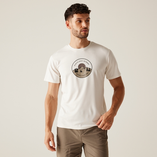 Men's Fingal IX T-Shirt | Stone White