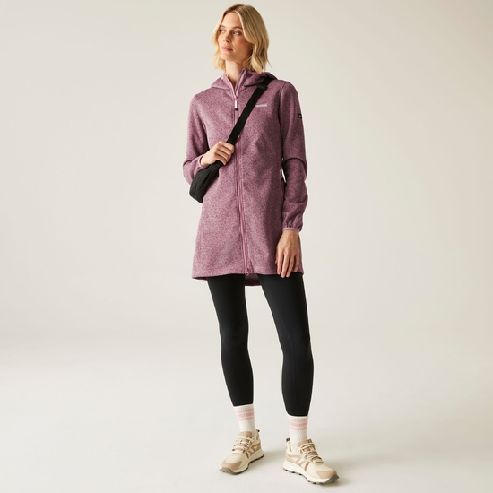 Women's Bloomfield Longline Fleece | Lilas Light Vanilla