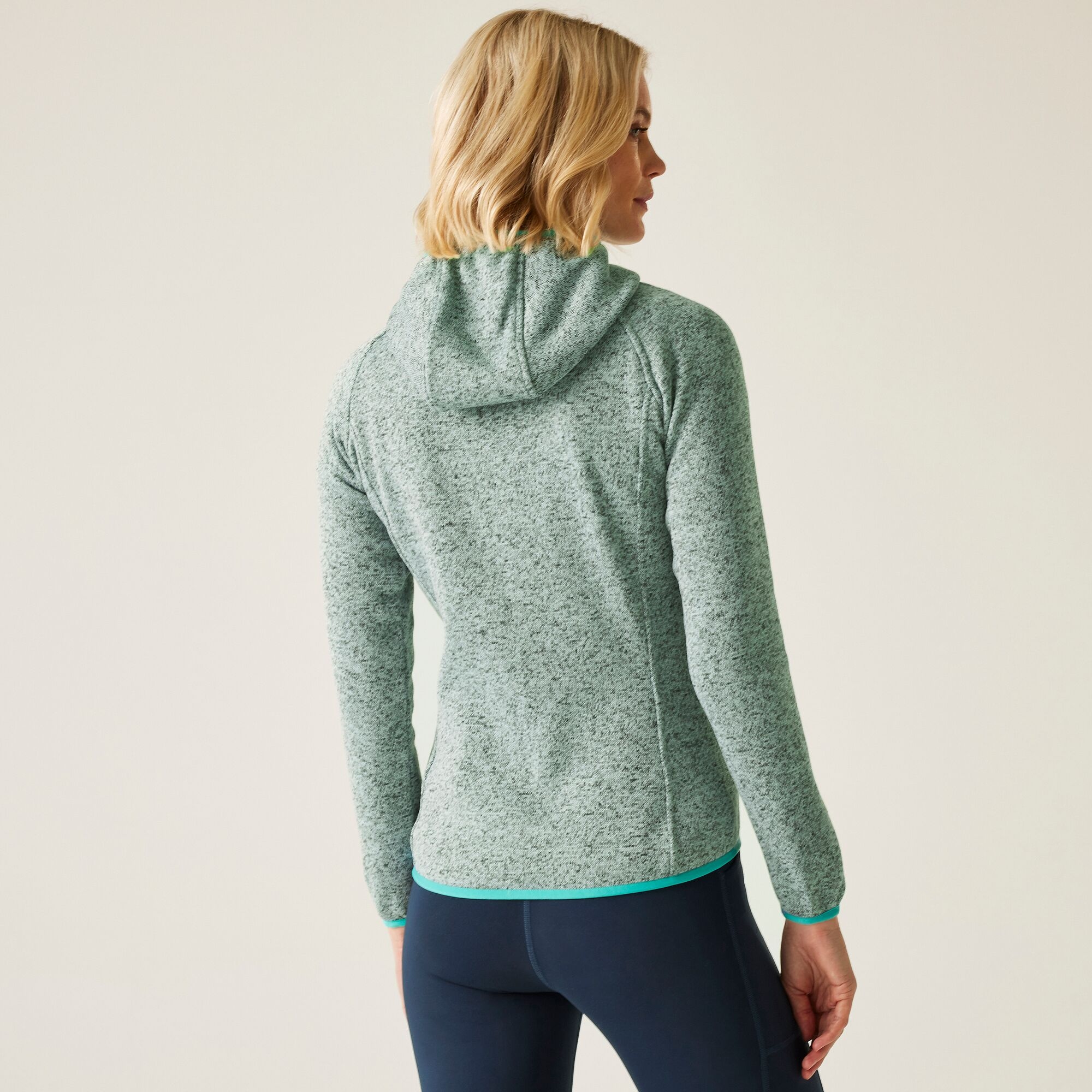 Women's Newhill II Hooded Fleece | Icy Morn Turquoise