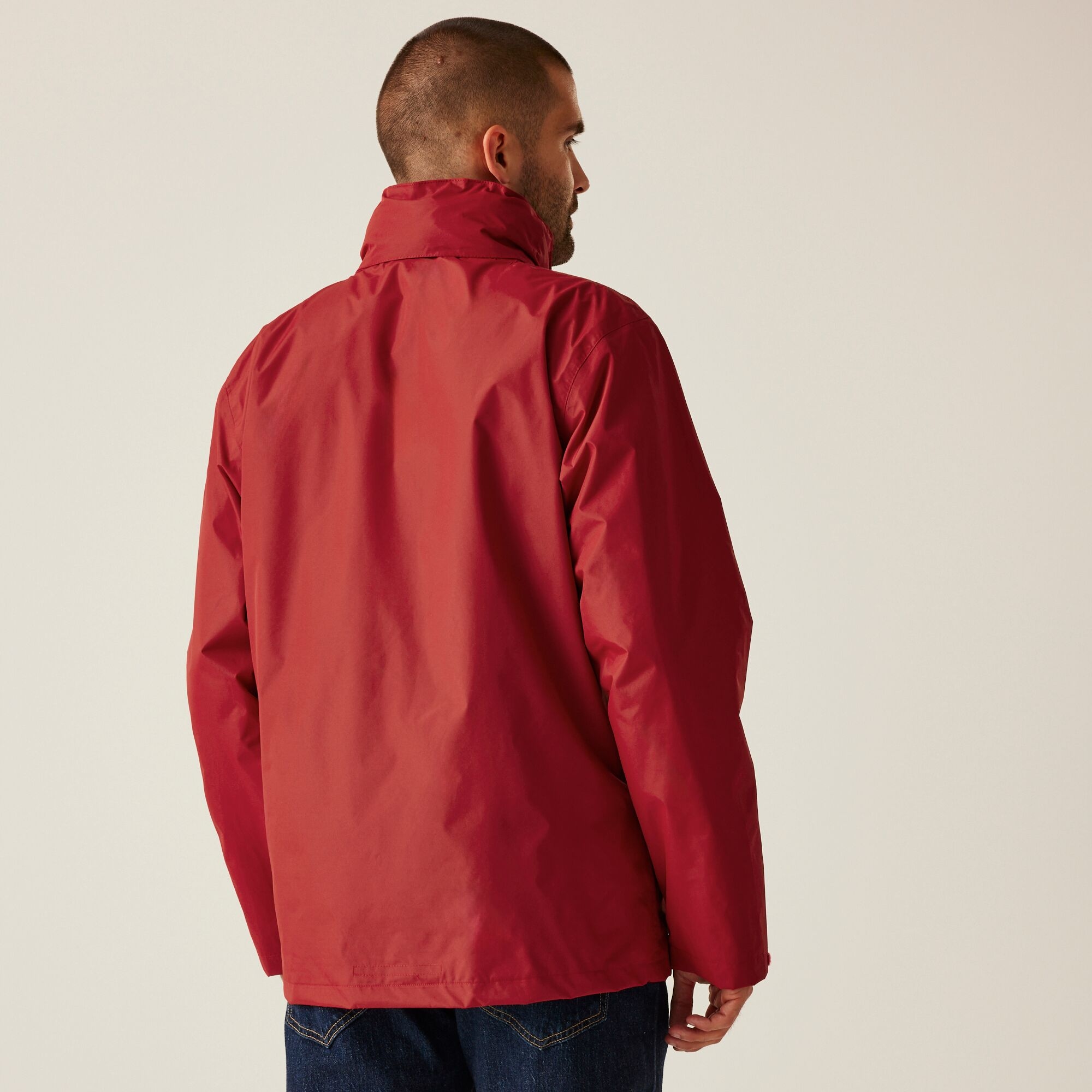 Men's Classic Waterproof 3 in 1 Jacket | Classic Red Black