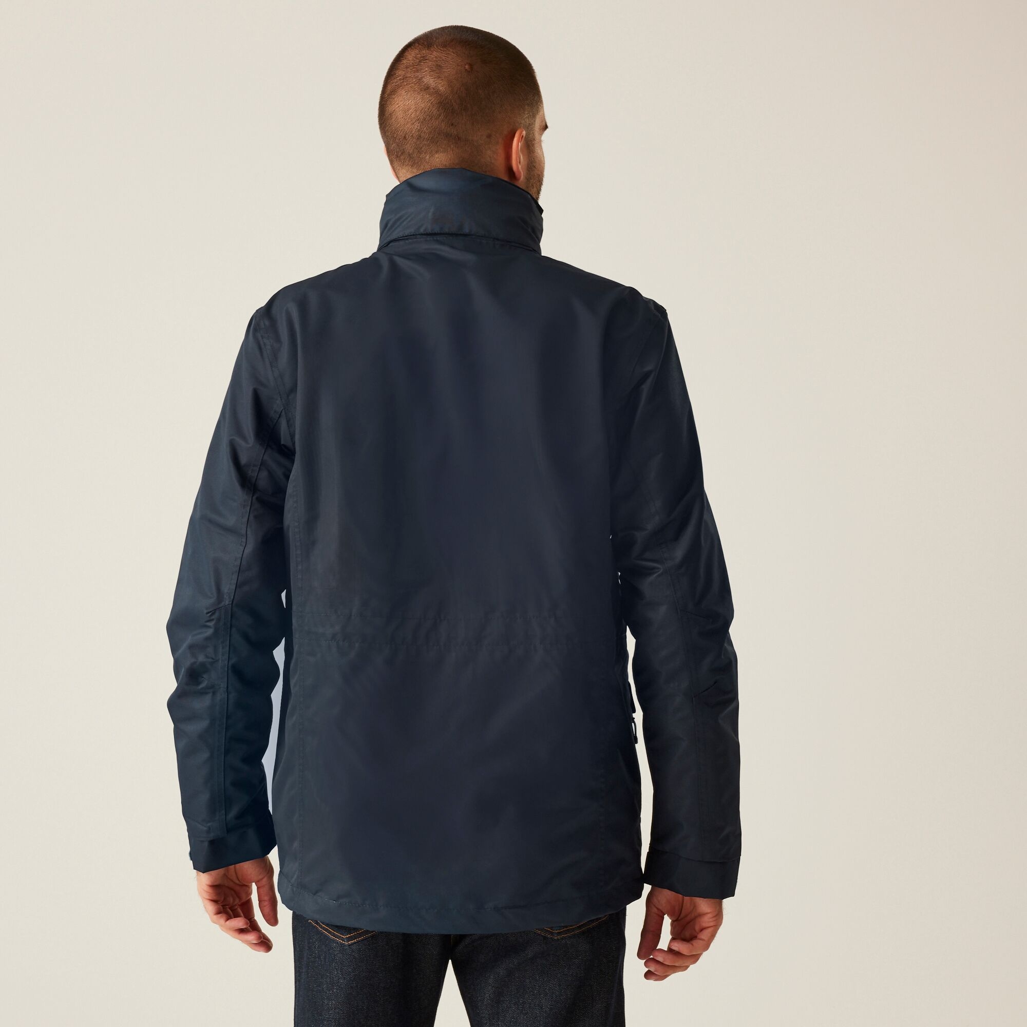 Men's Benson III Breathable Waterproof 3 in 1 Jacket | Navy