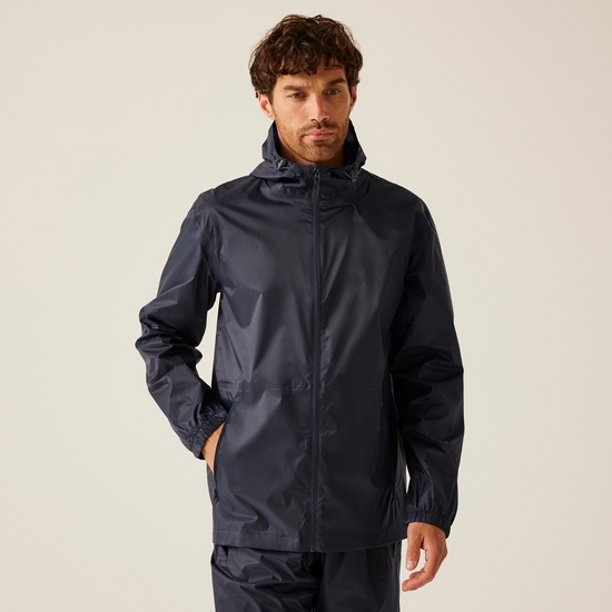 Men's Pro Packaway Breathable Waterproof Jacket | Navy