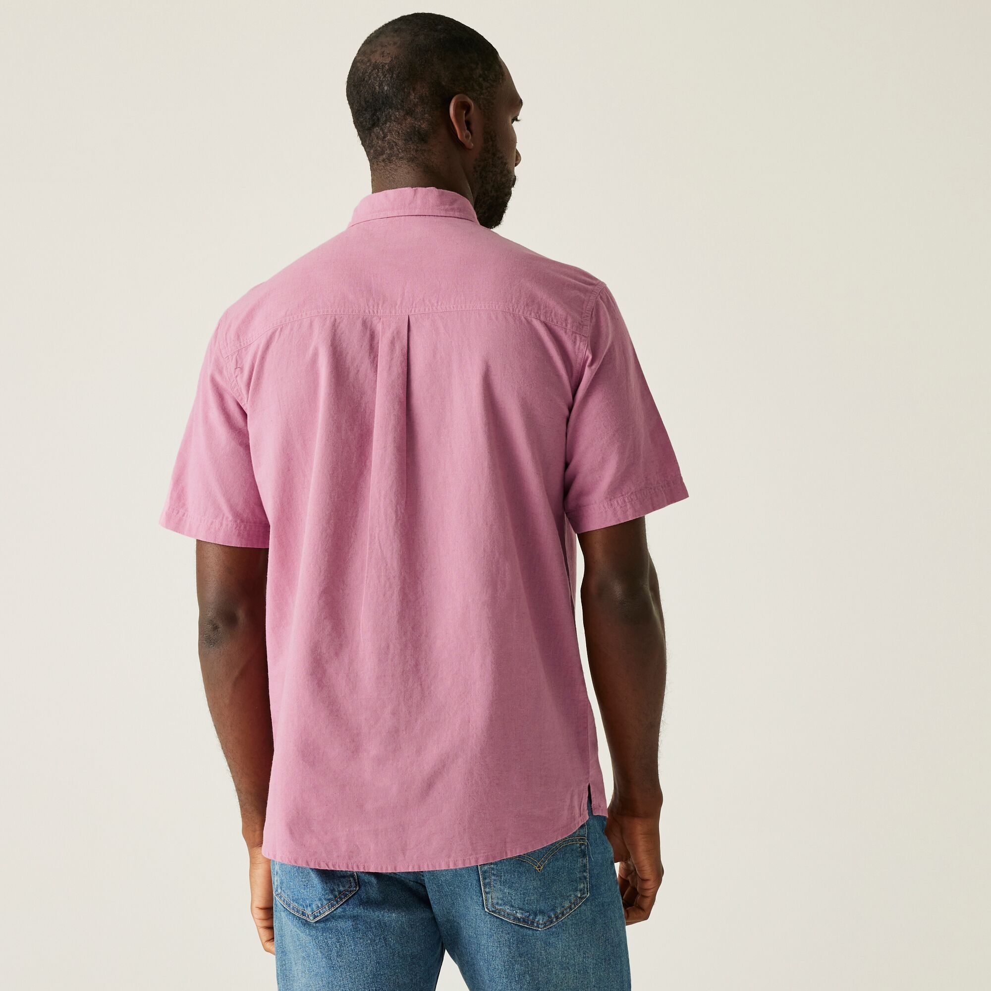 Men's Loran Short Sleeve Shirt | Lilas