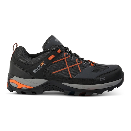 Men's Samaris III Low Walking Shoes | Granite Blaze Orange