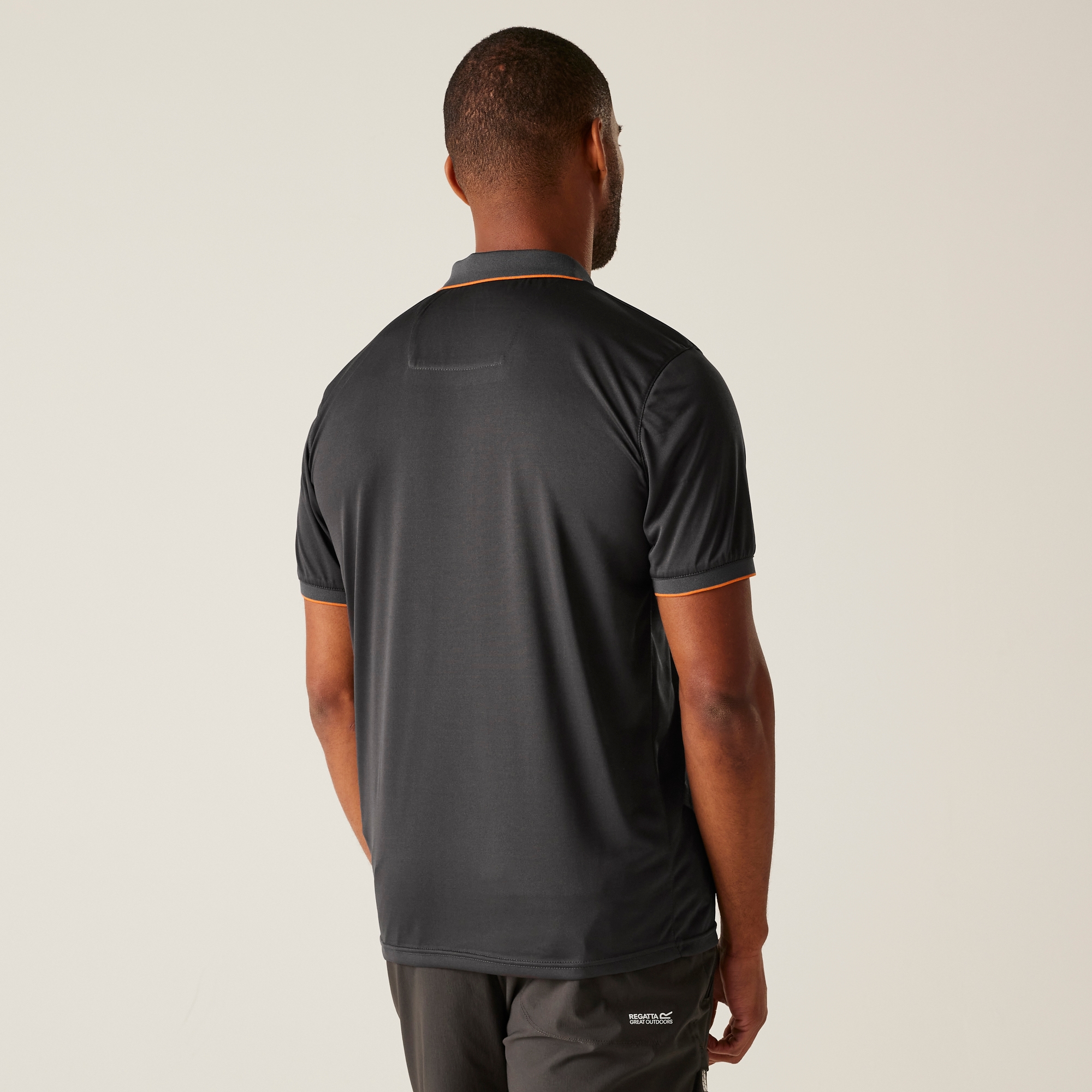 Men's Remex II Jersey Polo Shirt | Ash Fox Solid
