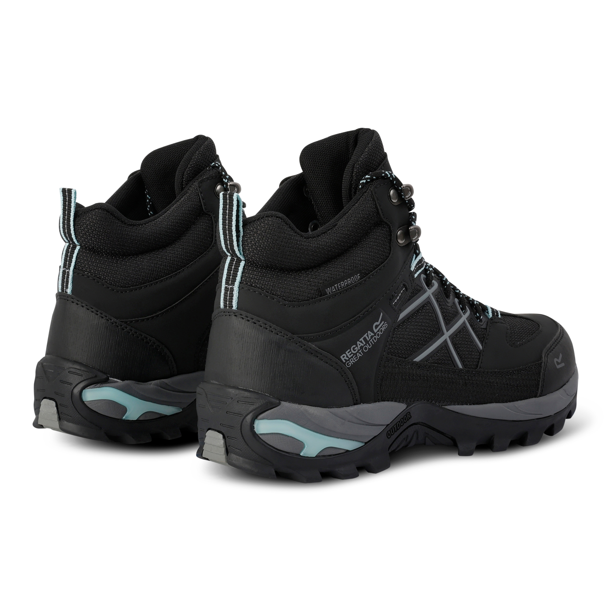 Women's Samaris III Walking Boots | Black Bleached Aqua