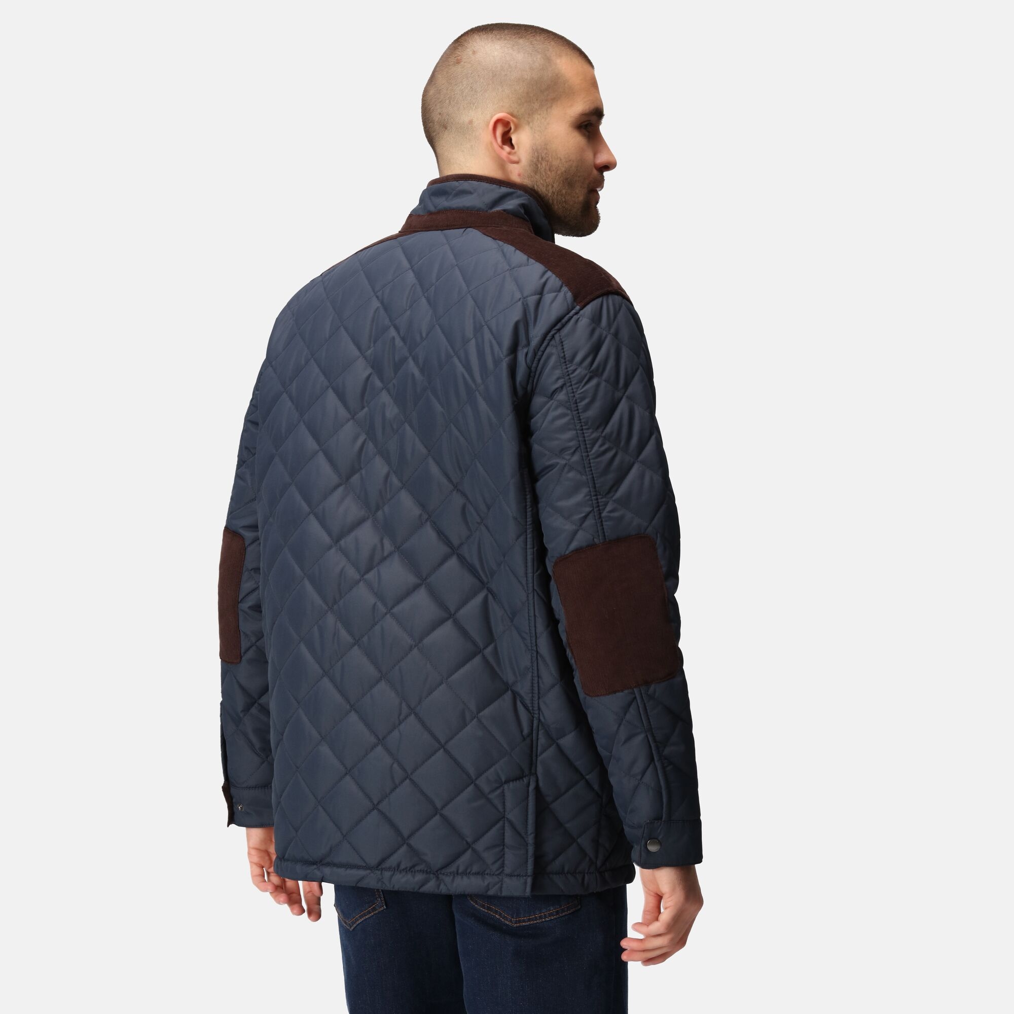 Men's Padbury Quilted Jacket | Navy