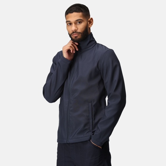 Men's Ablaze Printable Softshell Jacket | Navy