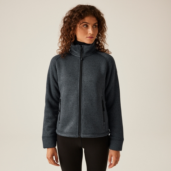 Women's Emilide Full Zip Fleece | Seal Grey