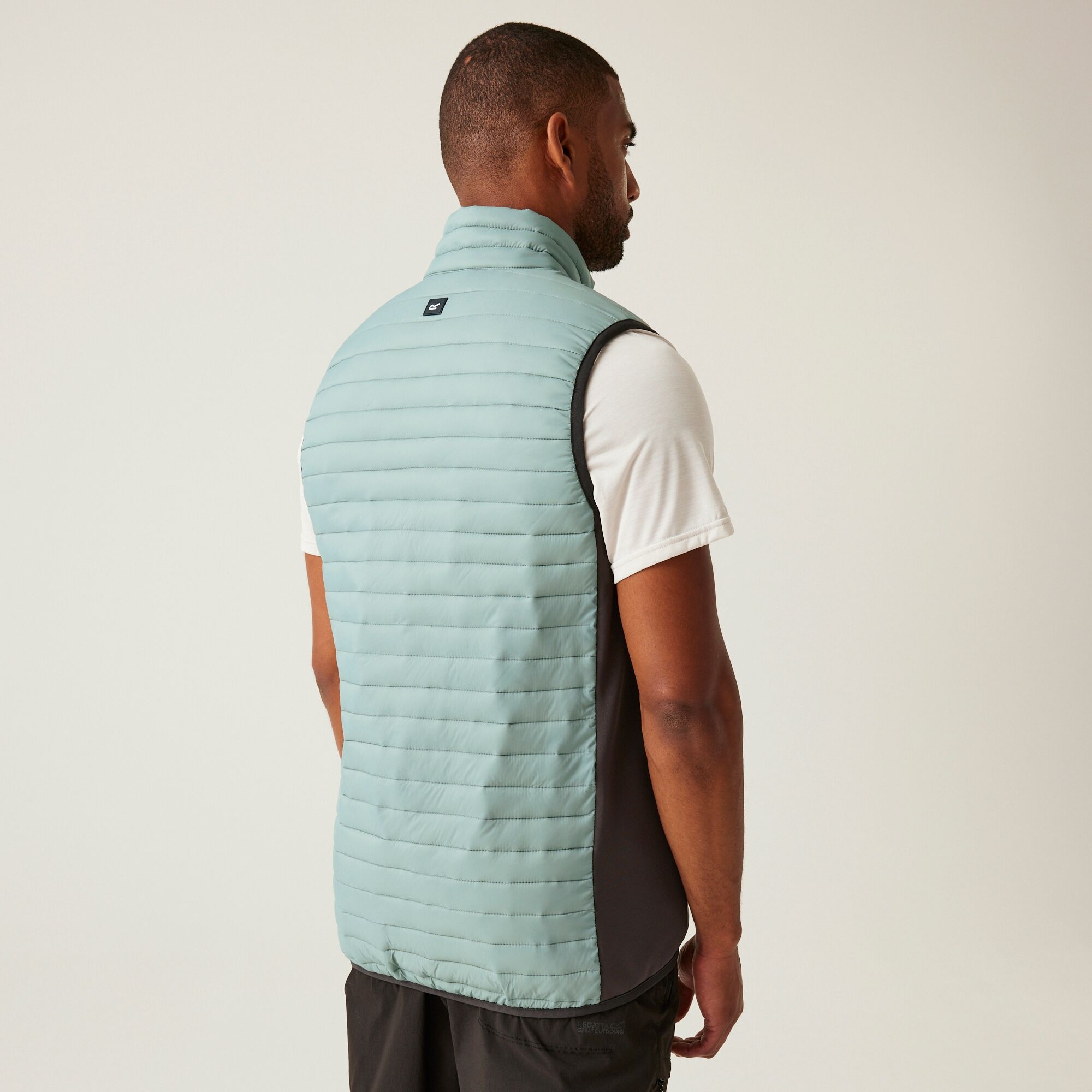 Men's Andreson Hybrid Gilet | Glacier Ash