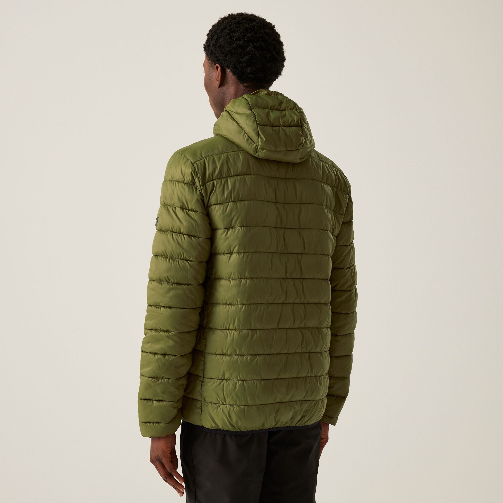 Men's Hooded Marizion Padded Jacket | Nephrite Green Black