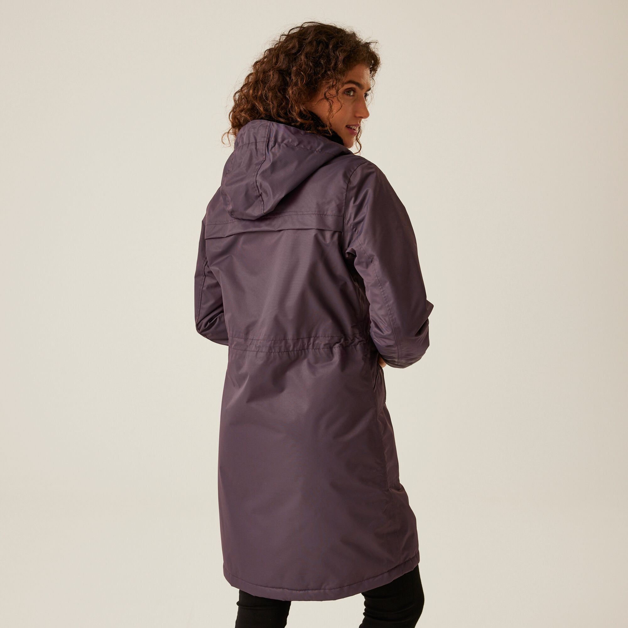 Women's Romine II Waterproof Parka Jacket | Deep Plum Black