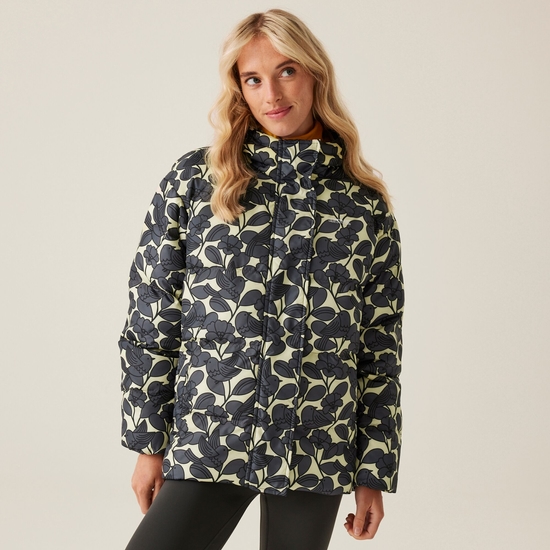 Orla Kiely Oversized Quilted Jacket | Birdy Grey