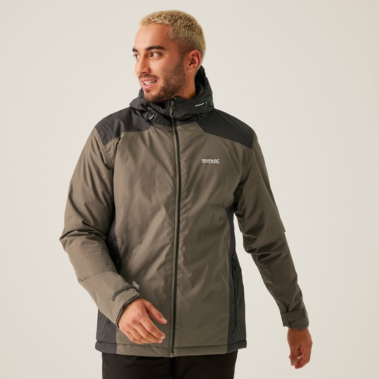 Men's Thornridge II Waterproof Insulated Jacket | Crocodile Ash Black