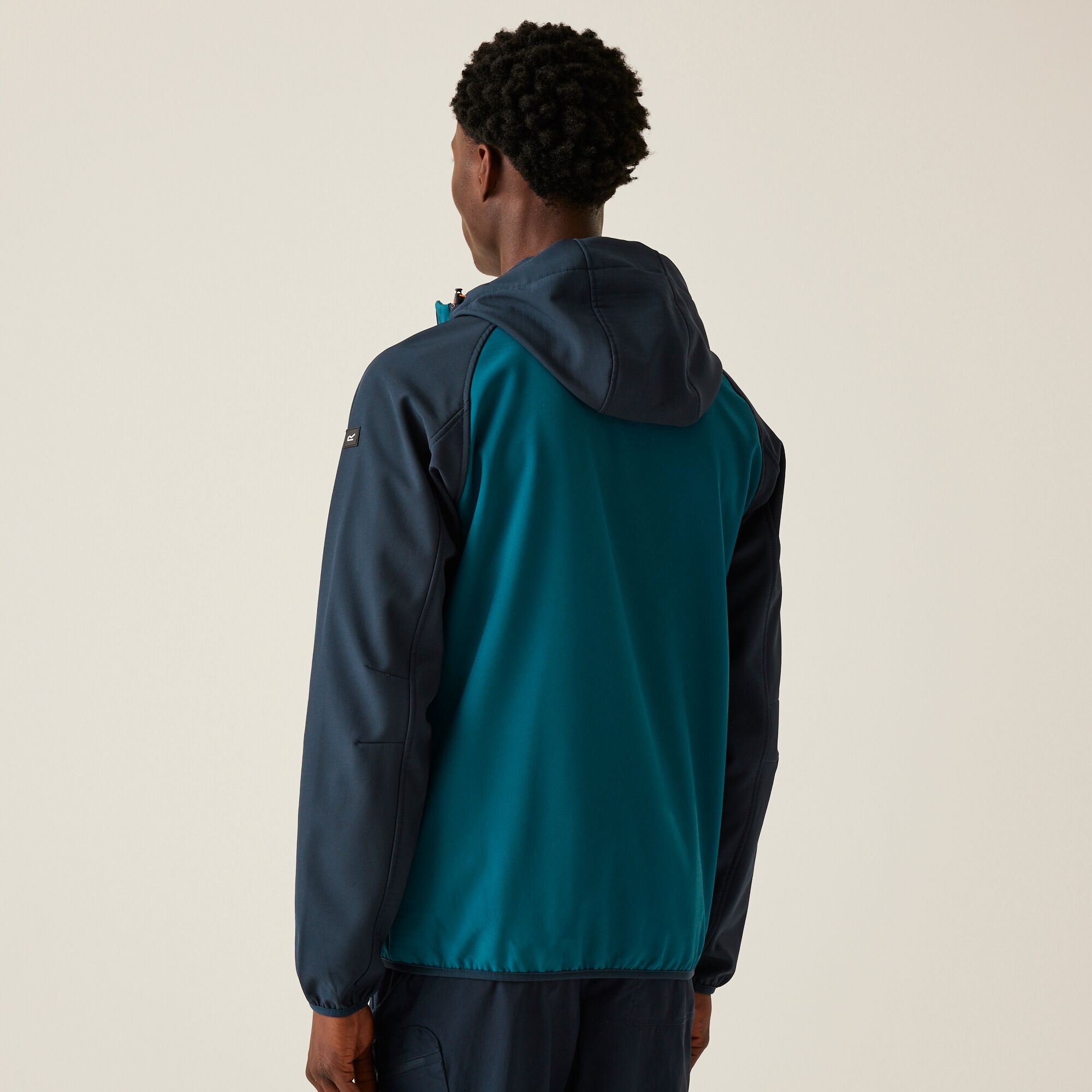 Men's Arec III Softshell Jacket | Moroccan Blue Navy Fox