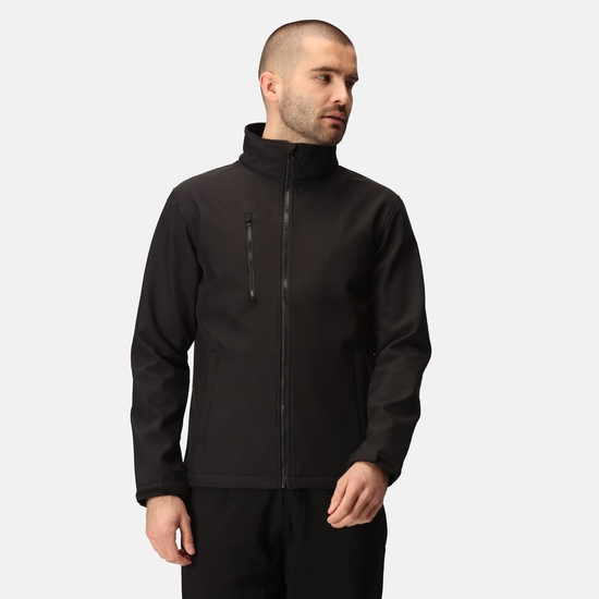 Men's Ablaze 3 Layer Softshell Jacket | Black