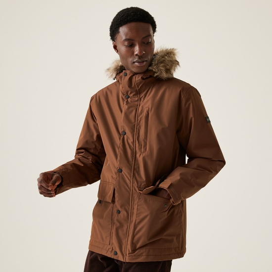 Men's Salinger IV Waterproof Jacket | Dark Brown