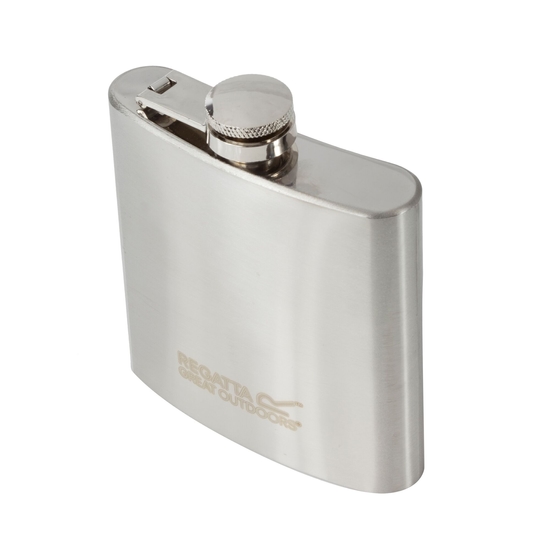 170ml Steel Hip Flask | Silver