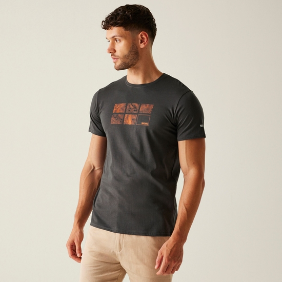 Men's Breezed V T-Shirt | Ash