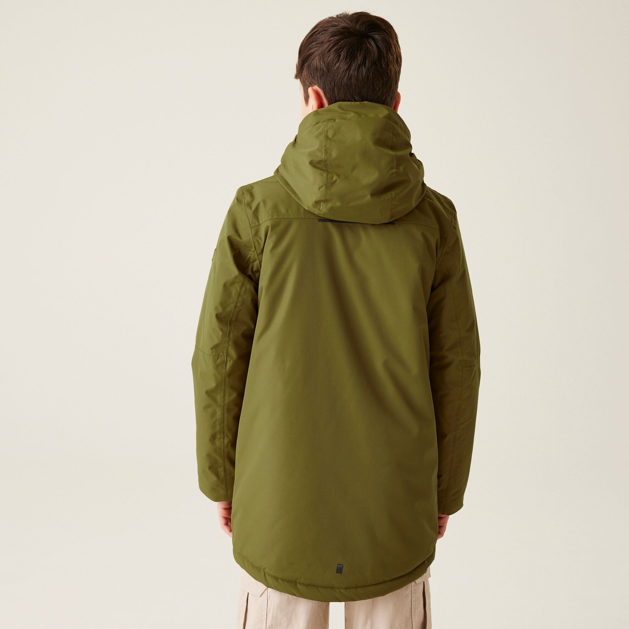 Kids' Farbank Waterproof Jacket | Nephrite Green Black