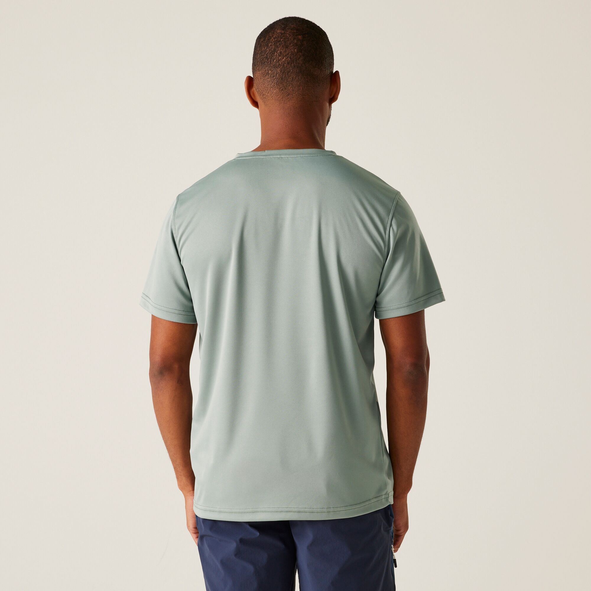 Men's Fingal V-Neck T-Shirt | Glacier