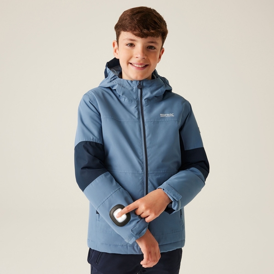 Kids' Beamz IV Waterproof Jacket | Coronet Blue Navy