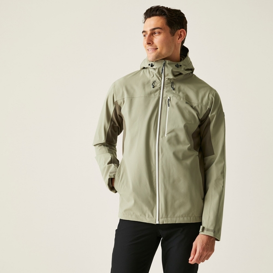 Men's Birchdale II Waterproof Jacket | Golden Sand Treetop