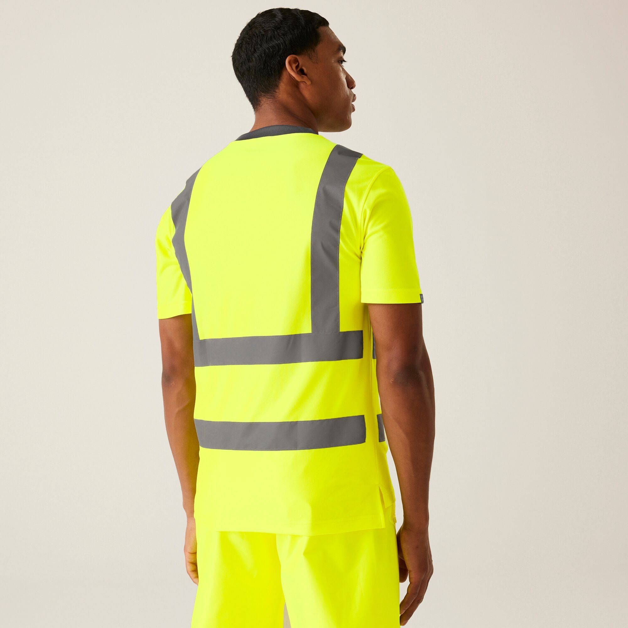 Men's Hi-Vis Pro Contract T-Shirt | Yellow
