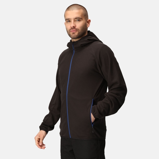 Men's Navigate Full-Zip Fleece | Black New Royal