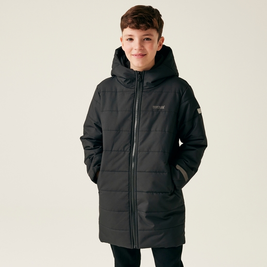 Kids' Lakiver Quilted Jacket | Black