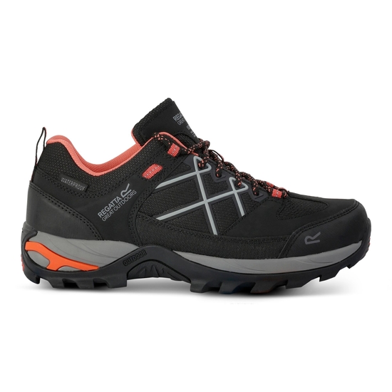 Women's Samaris III Low Walking Shoes | Black Satsuma