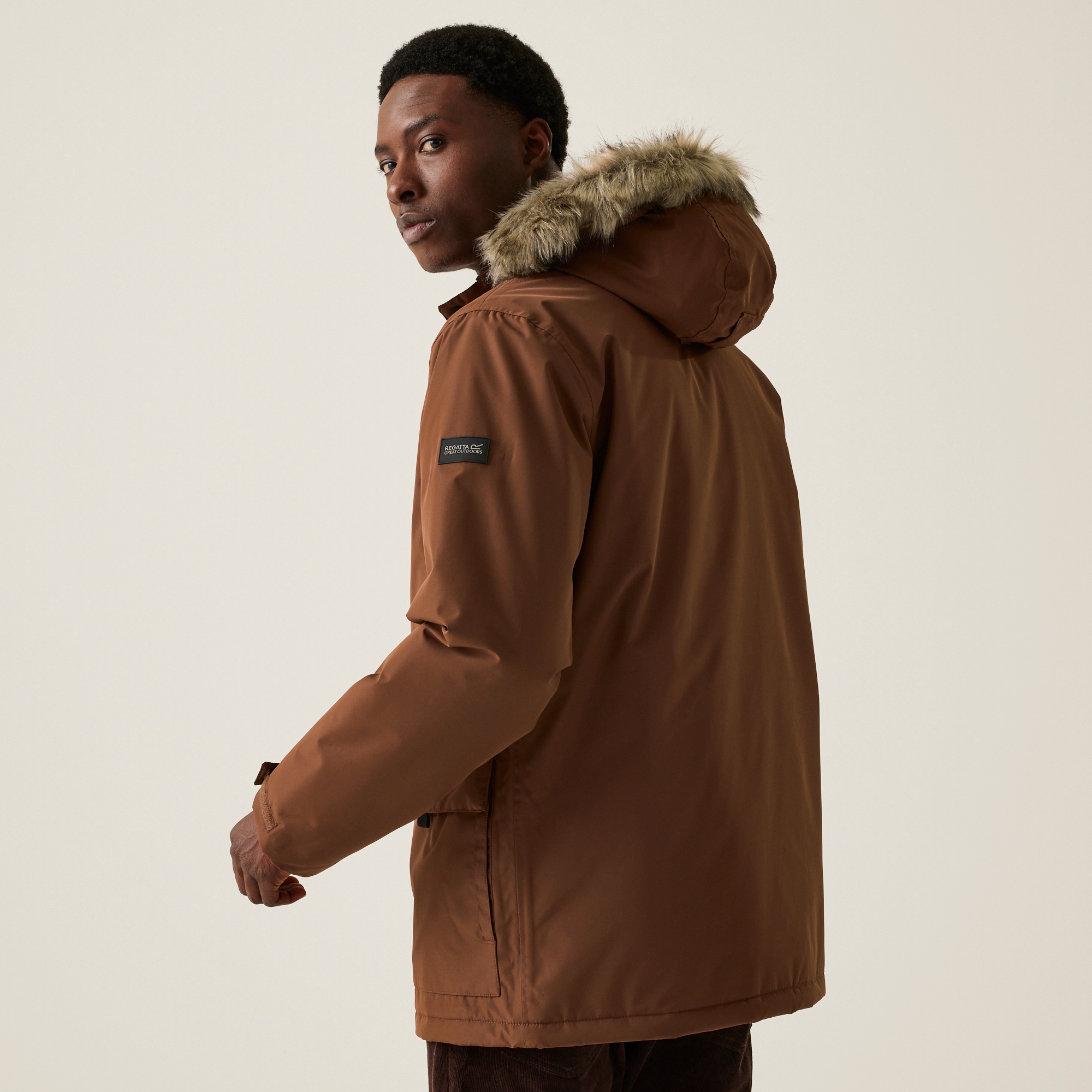 Men's Salinger IV Waterproof Jacket | Dark Brown
