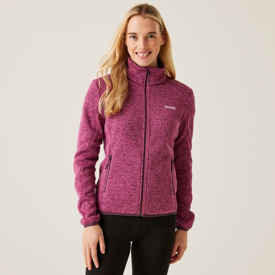 Women's Newhill Full Zip Fleece | Violet