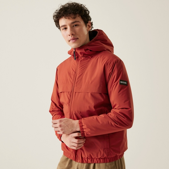Men's Wiltom Waterproof Jacket | Red Ochre