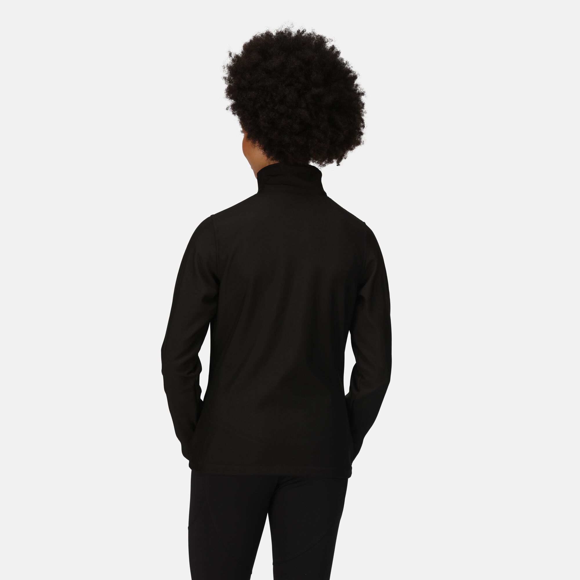 Women's Ablaze Printable Softshell Jacket | Black Classic Red