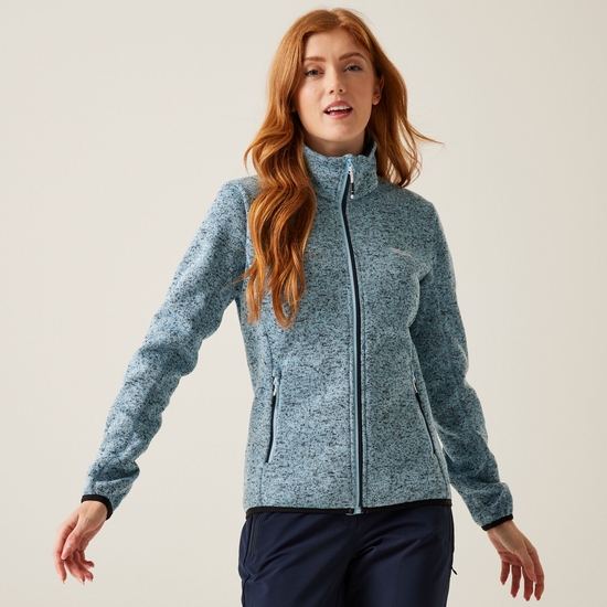 Women's Newhill Full Zip Fleece | Clear Sky Navy