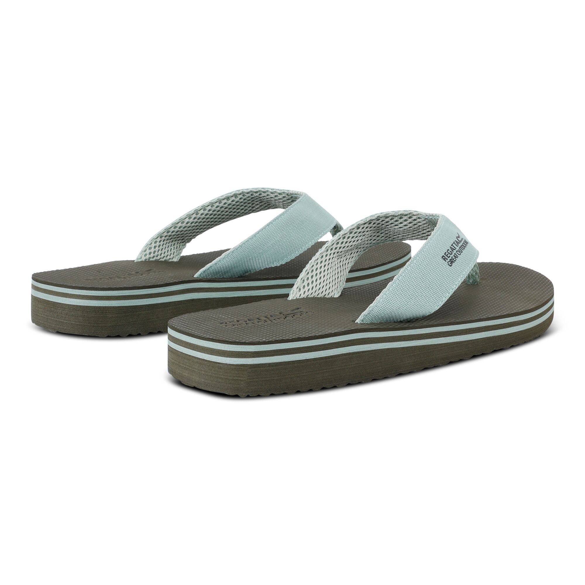 Men's Rico Flip Flops | Dark Khaki Glacier Green
