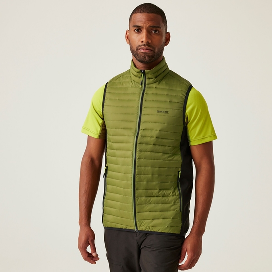 Men's Andreson Hybrid Gilet | Nephrite Green Black