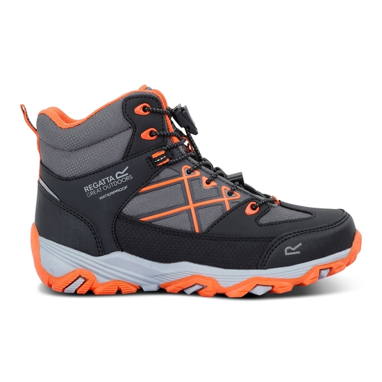 Kids' Samaris III Walking Boots | Black Blaze Orange
