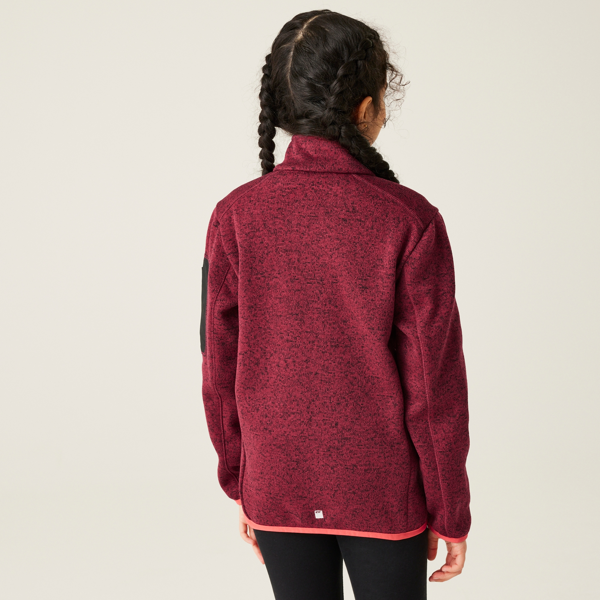 Kids' Newhill Full Zip Fleece | Rumba Red Red Sky