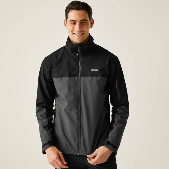 Men's Bosfield III Waterproof Jacket | Ash Black