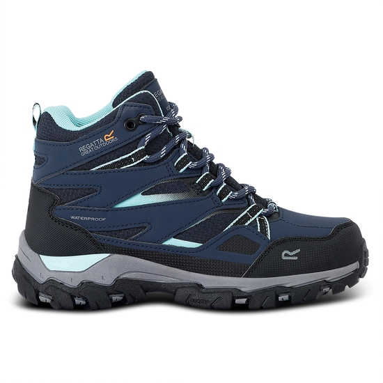 Kids' Holcombe III Walking Boots | Navy Aruba Blue