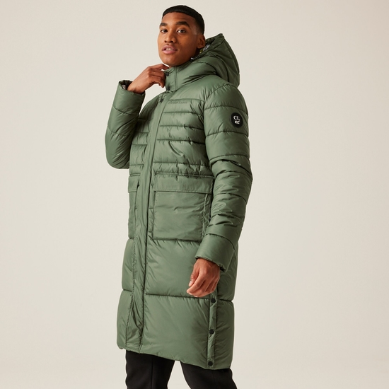 Christian Lacroix - Men's Collongues Long Padded Jacket | Thyme Leaf