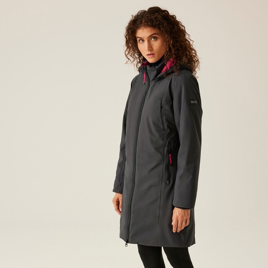 Women's Yewbank IV Waterproof Jacket | Ash Deep Pink