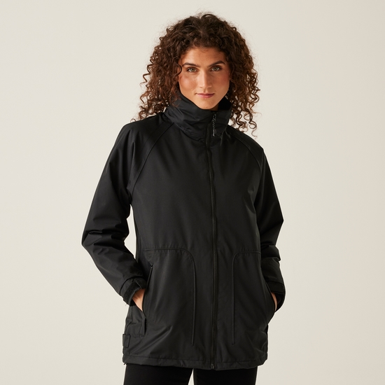 Women's Hudson Fleece Lined Jacket | Black